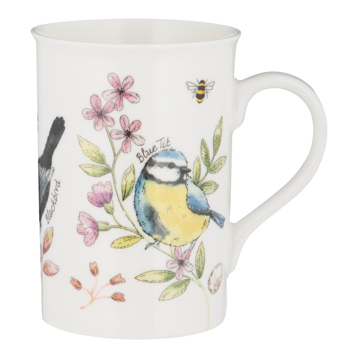 Price and Kensington Garden Birds Honeysuckle Mug