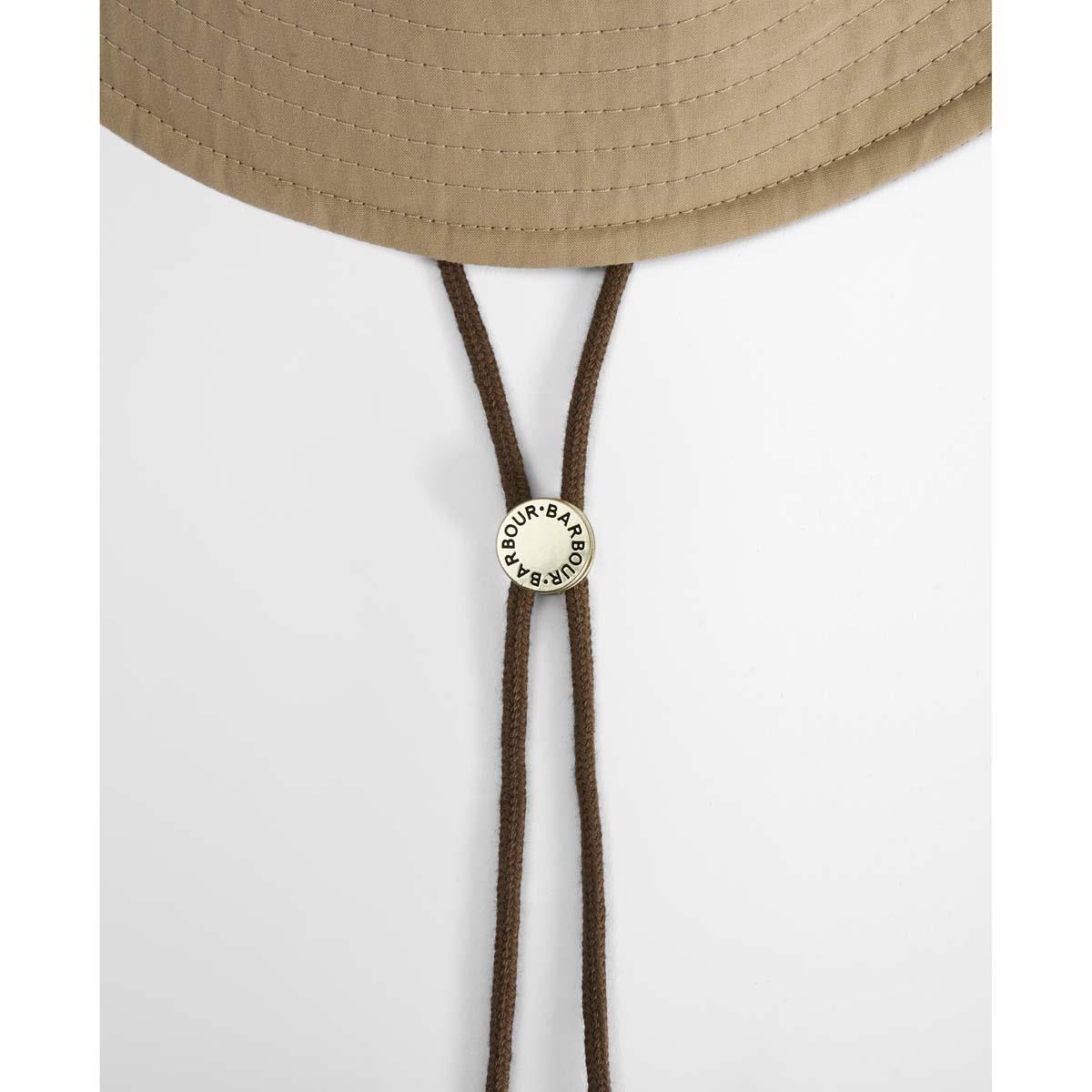 Beige Barbour Womens Asker Showerproof Bucket Hat  toggle