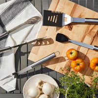 Le Creuset BBQ Stainless Steel Slotted Spatula utenils