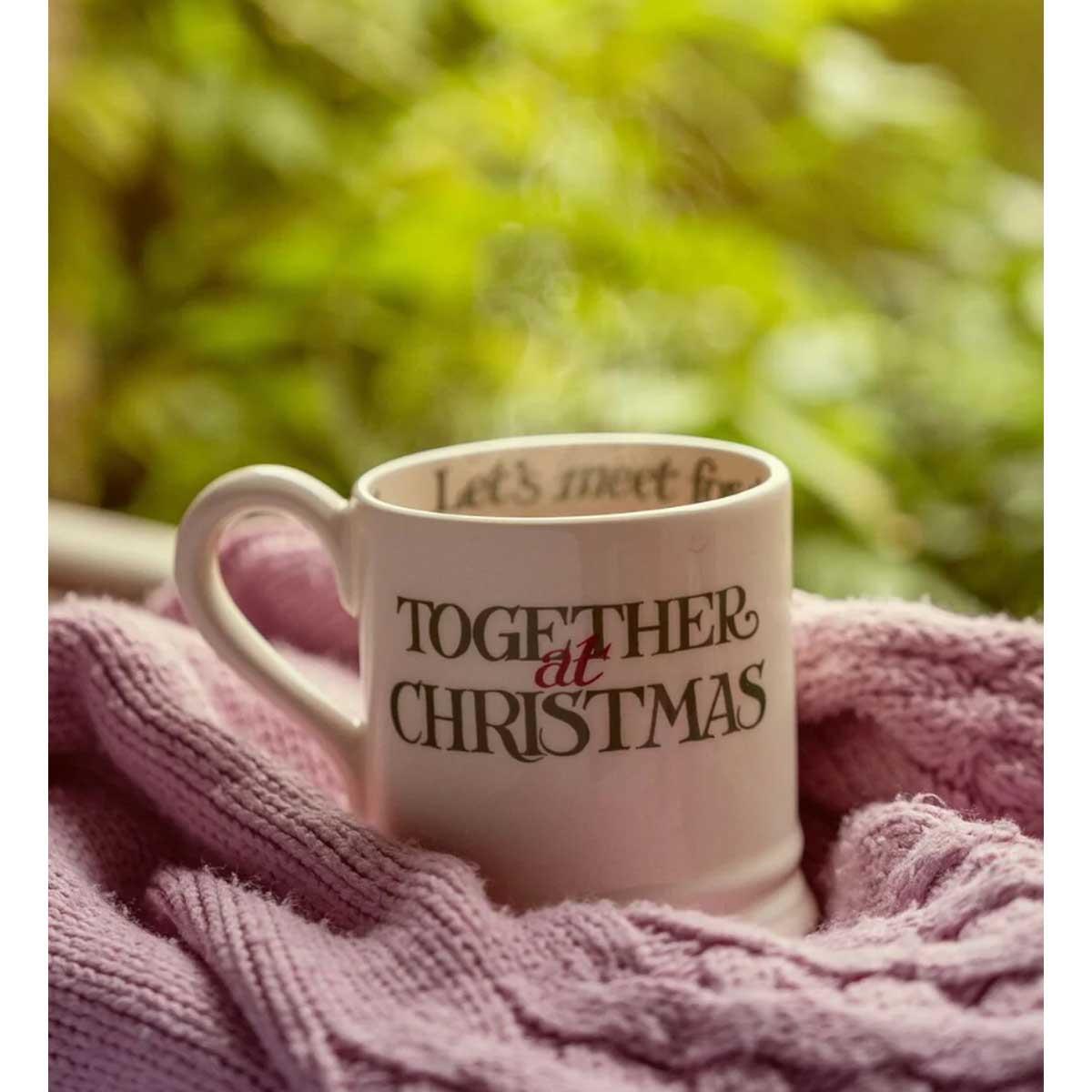Emma Bridgewater Christmas Toast Best Of Friends 1/2 Pint Mug