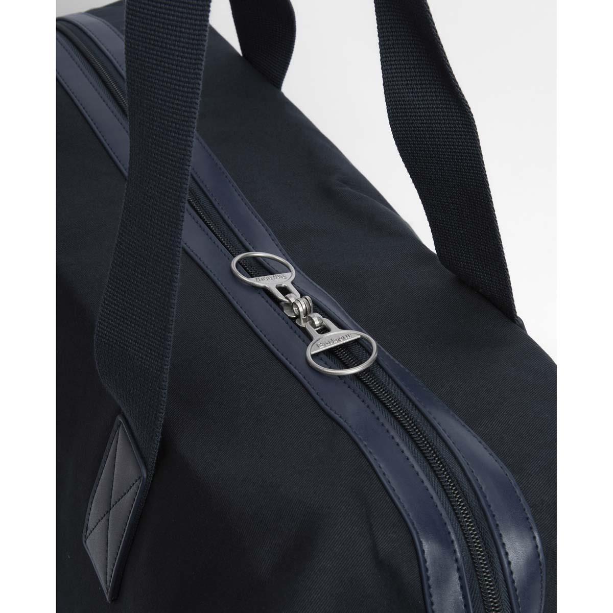 Navy Barbour Cascade City Holdall Bag Zip