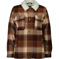 Mackenzie Country Check Swanndri Womens Kaituna Sherpa Lined Jacket