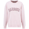 Pink Blush Barbour Womens Northumberland Sweatshirt