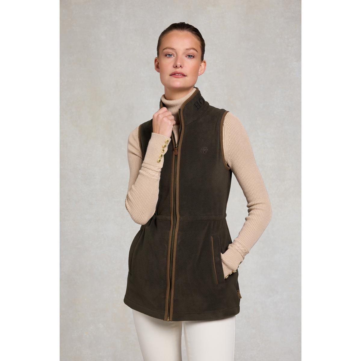 Holland Cooper Womens Country Longline Fleece Gilet