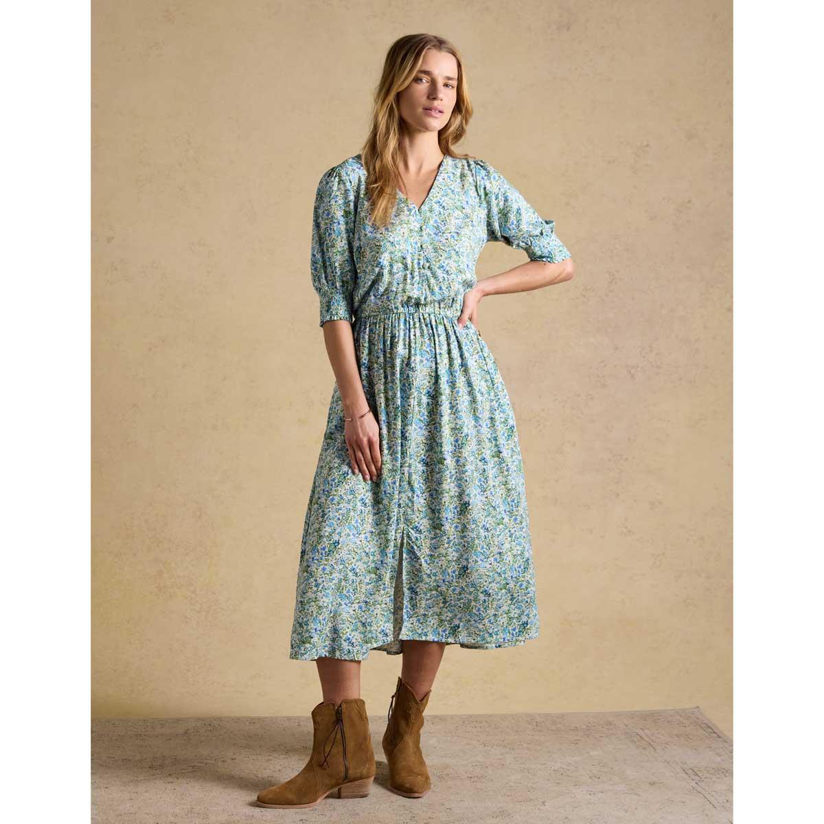 Joules Womens Adele Midi Dress