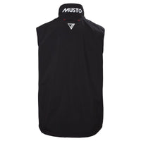 Black Musto Mens Sardinia Gilet 2.0 Back