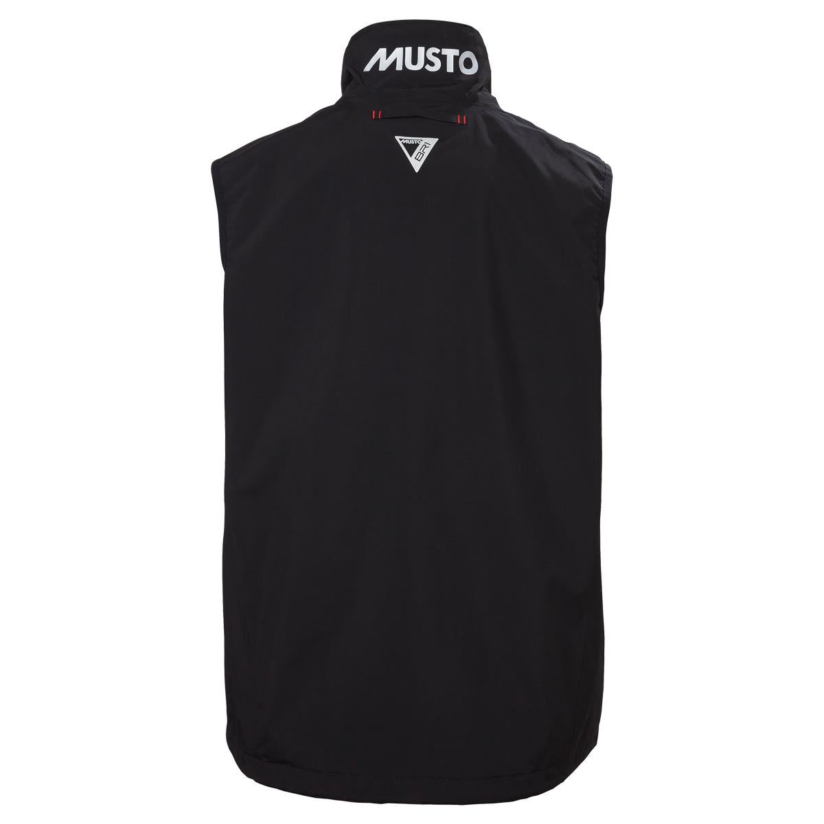 Black Musto Mens Sardinia Gilet 2.0 Back