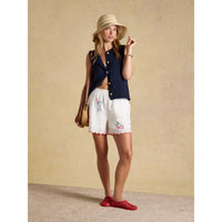 Joules Womens Holly Button Tank Top