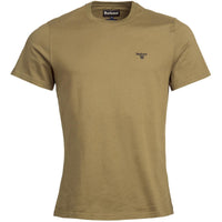 Burnt Olive Barbour Mens Sports Tee
