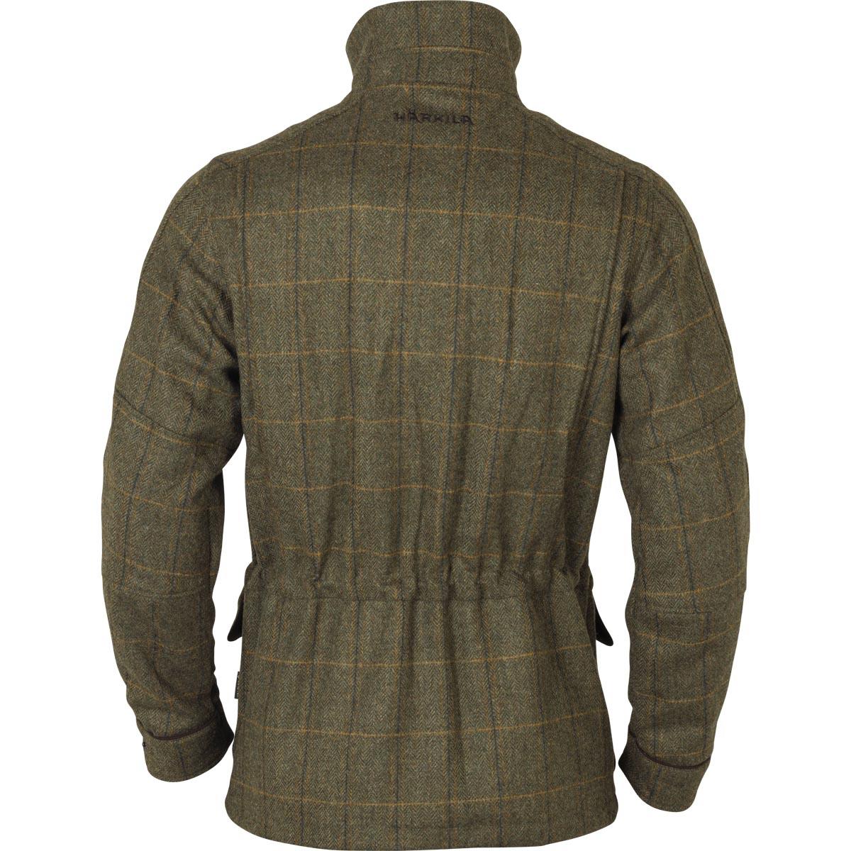 Forest Green Harkila Mens Kenmore GTX Jacket Back