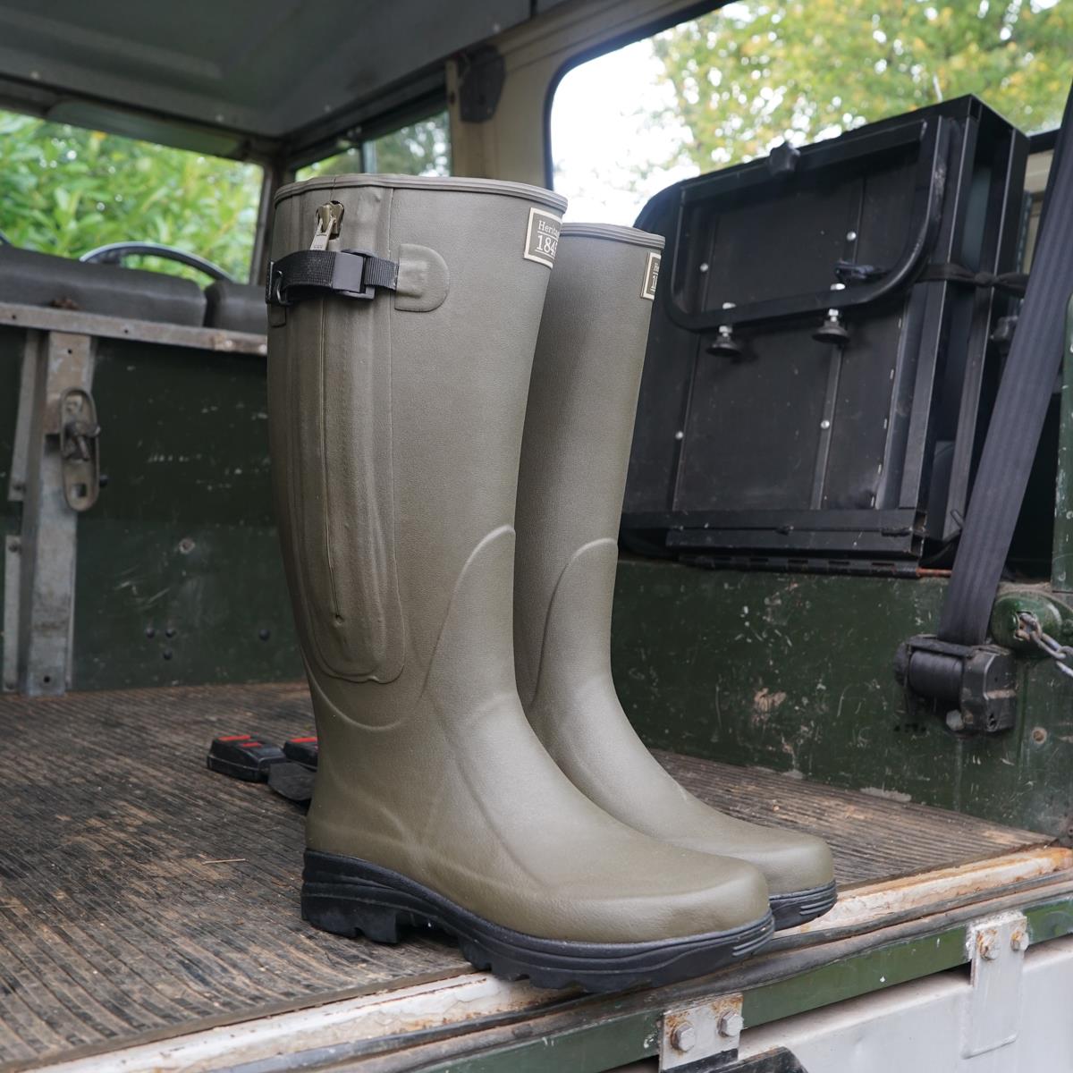 Heritage 1845 Haywood Neo Wellington Boots Land Rover Lifestyle