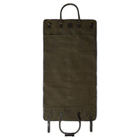 Green/Dark Brown Chatham Mens Suit Carrier Opened Out