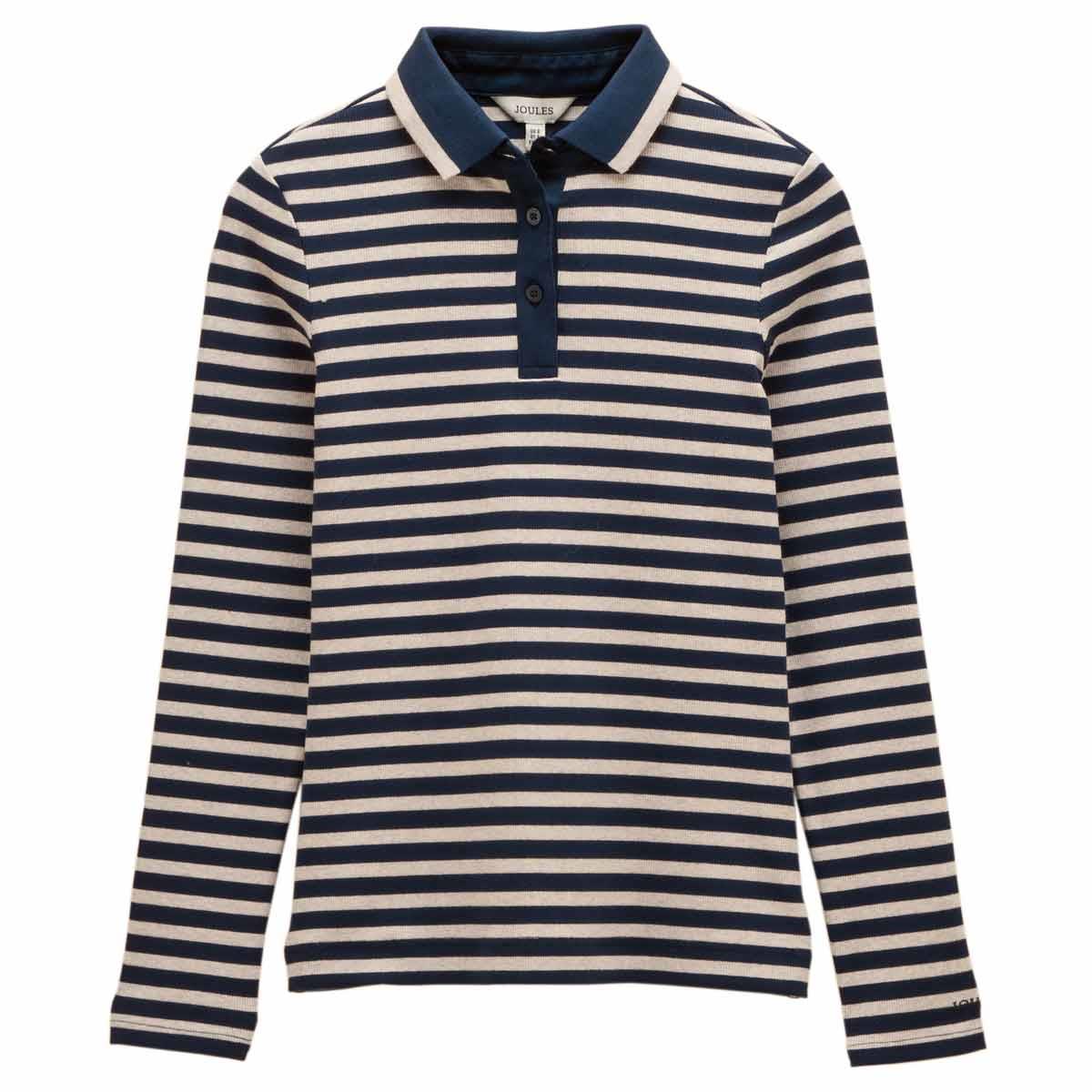 Joules Womens Fairfield Long Sleeve Polo Shirt