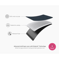 Joseph Joseph Pocket Max Plus Large Folding Table-Top Ironing Board Cover Details