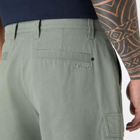 Pangea Green Musto Mens Original Cargo Shorts back