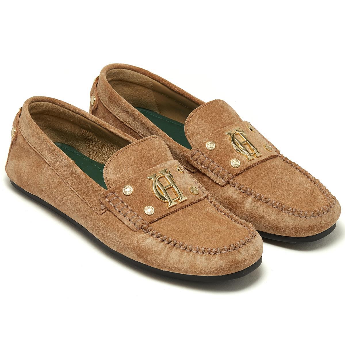 Taupe Holland Cooper Womens Driving Loafer