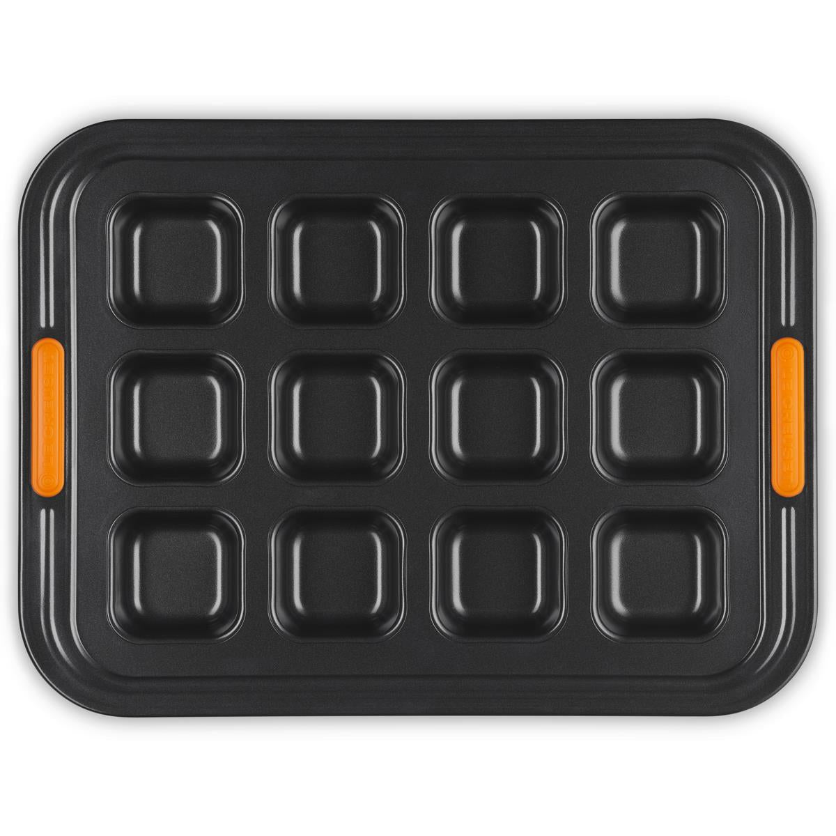 Le Creuset Toughened Non-stick 12 Cup Brownie Tray Top