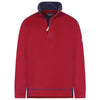 Lazy Jacks Mens LJ700 1/4 Zip Pique Sweatshirt