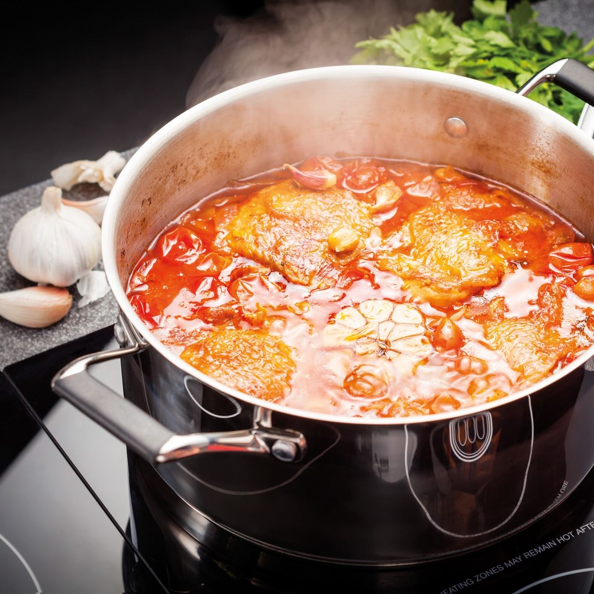 Stellar Induction Casserole Pot Lifestyle
