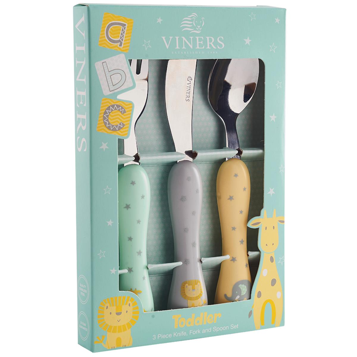 Viners Toddler 3 Piece Cutlery Set