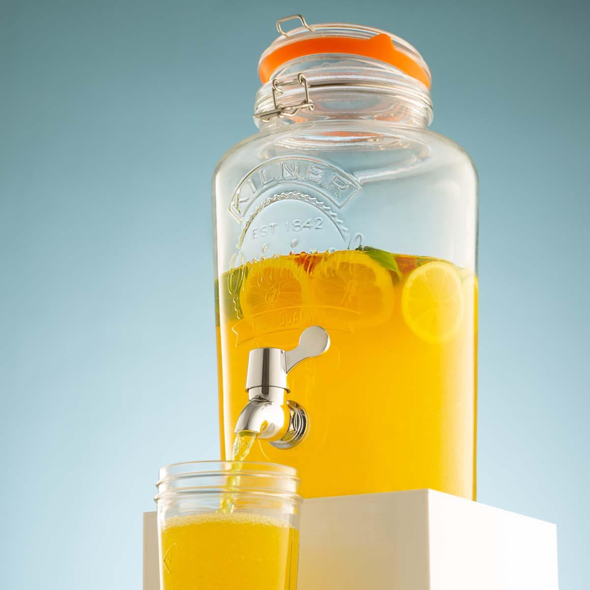 Kilner Clip Top Round Drinks Dispenser LS6