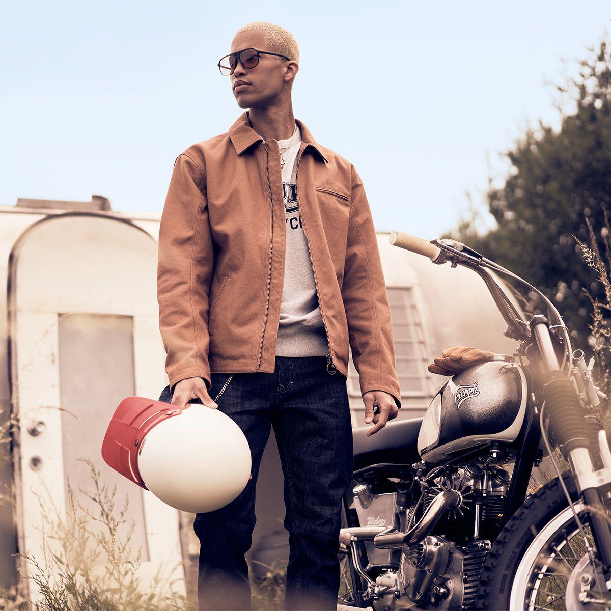 Triumph Barnes Jacket Tobacco
