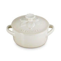Le Creuset Stoneware Petite Casserole La Jardin Collection Meringue