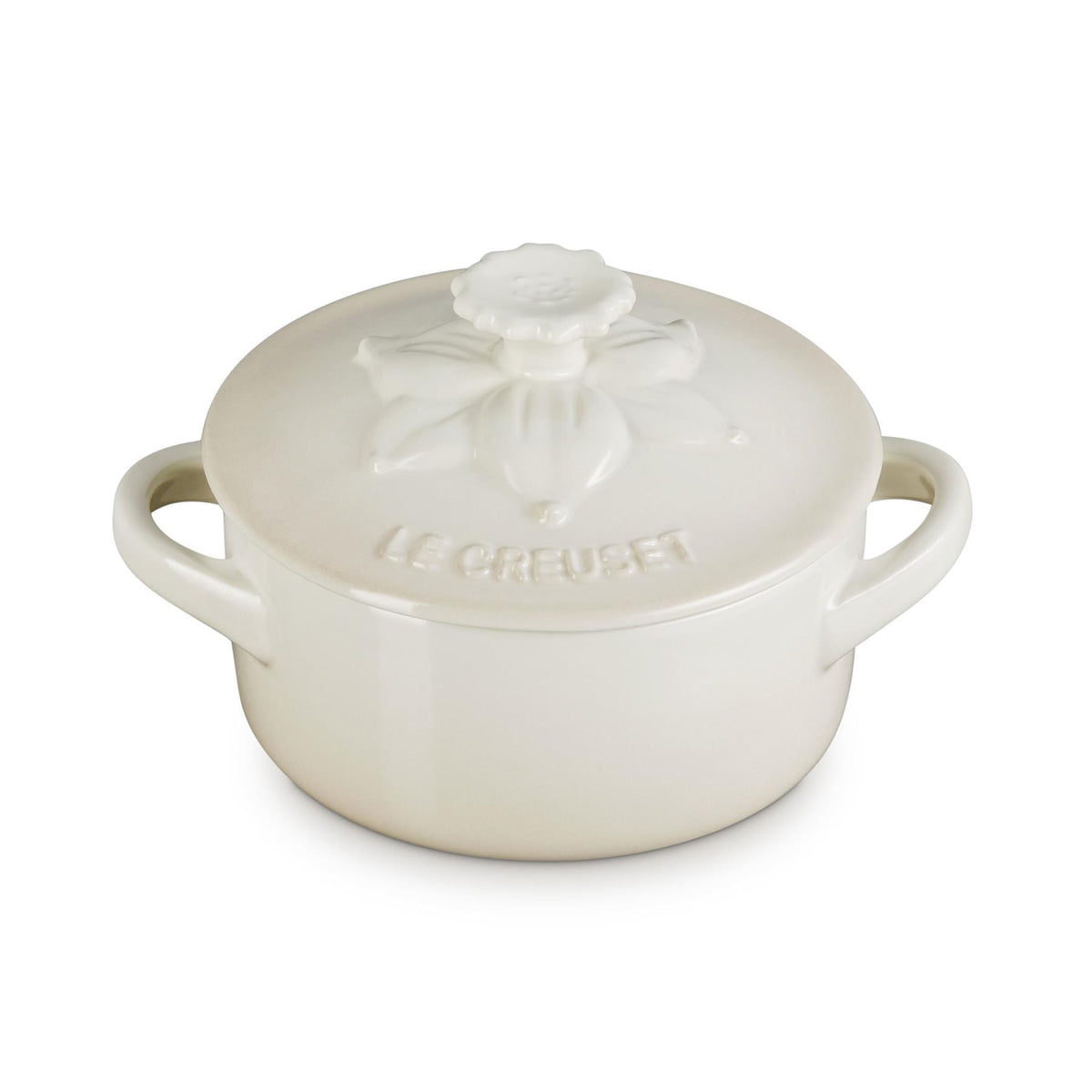 Le Creuset Stoneware Petite Casserole La Jardin Collection Meringue