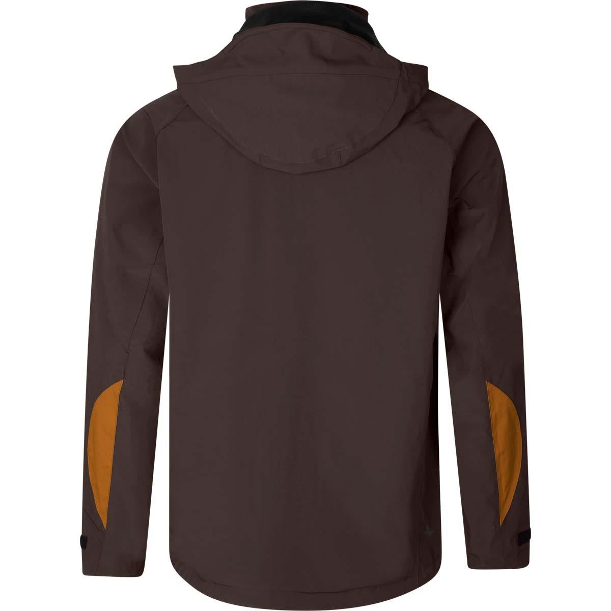 Dark Brown Seeland Mens Dog Active Jacket BACK