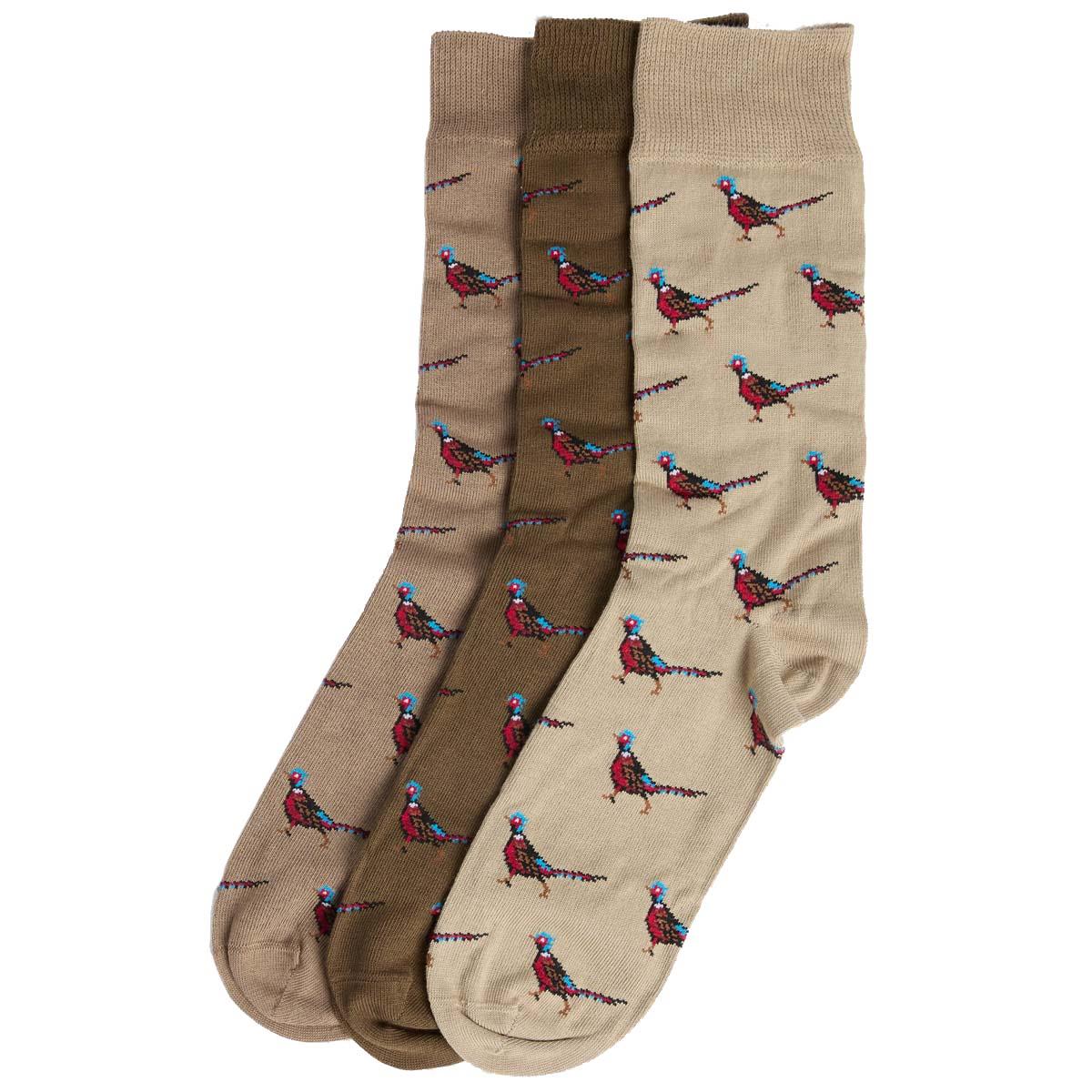 Barbour Mens Pheasant Sock Gift Box