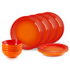 Le Creuset Stoneware 12 Piece Dinnerware Set