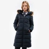 Barbour Womens Rosoman Quilted Jacket Navy