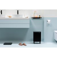 Matt Black Brabantia Bo Waste Bin Hi 12 Litre Lifestyle