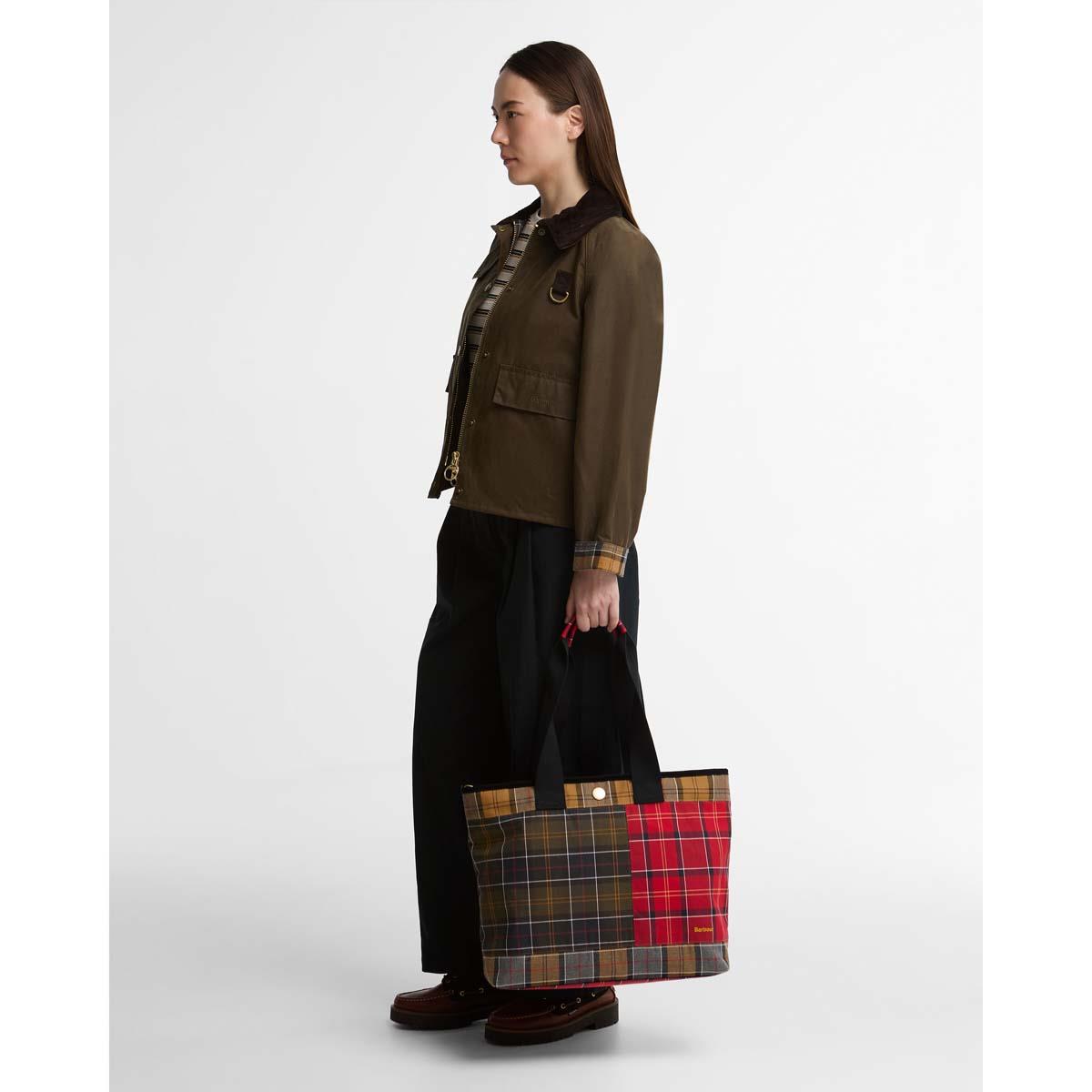 Barbour Womens Mya Patchwork Tote Bag