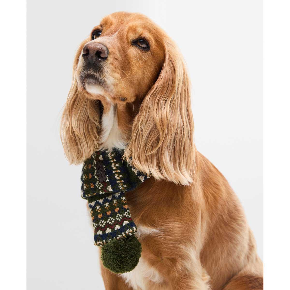 Barbour Marlow Fair Isle Dog Scarf