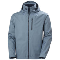 Washed Navy Helly Hansen Mens Crew Hooded Jacket 2.0
