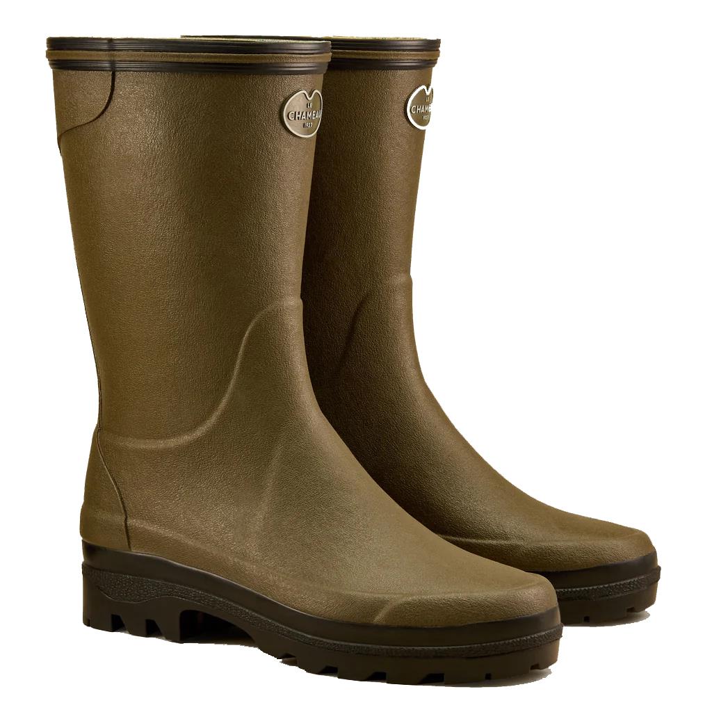 Le Chameau Womens Giverny Bottillon vert chameau