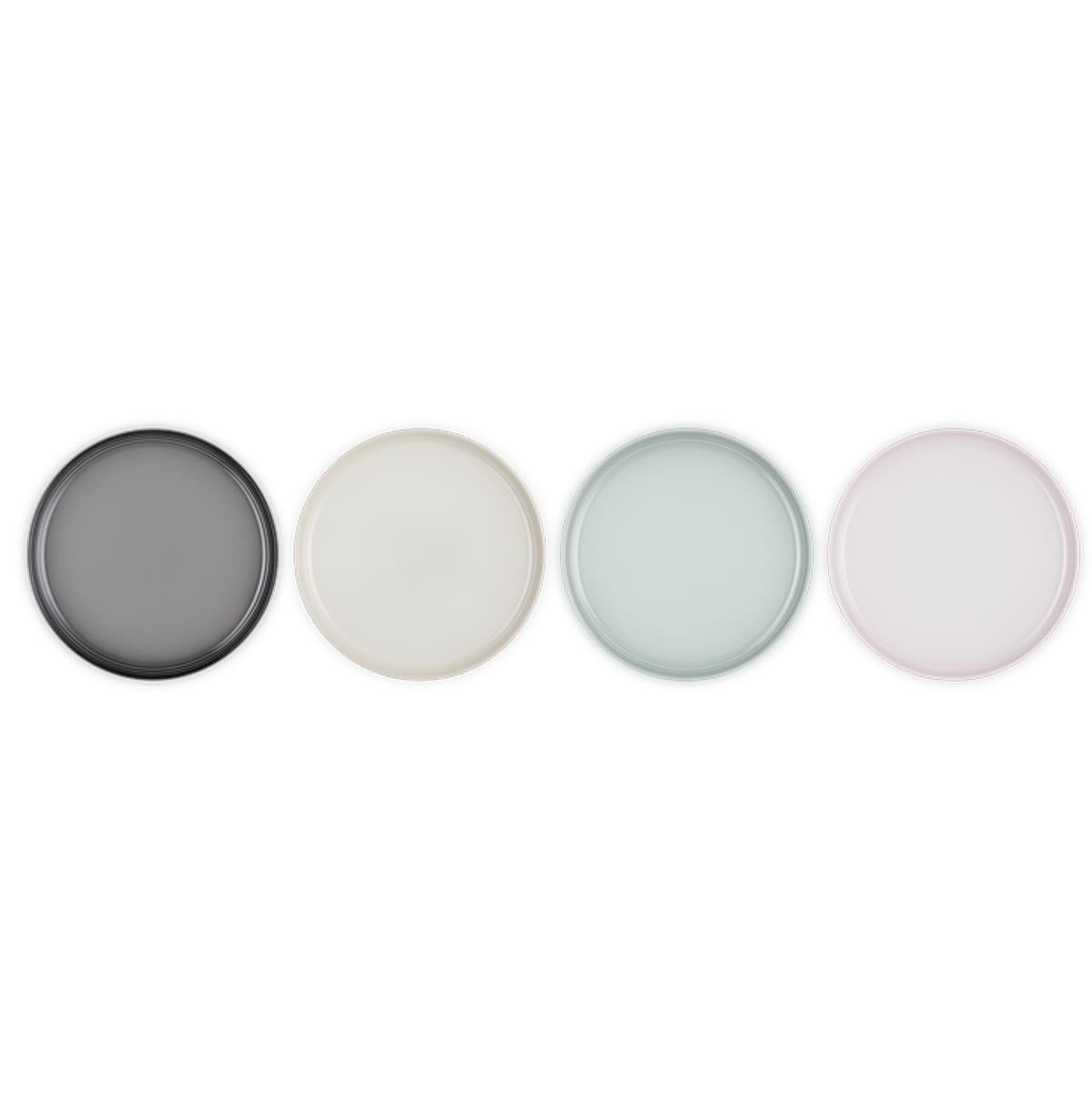 Le Creuset Stoneware Coupe Set of 4 Side Plates bottom