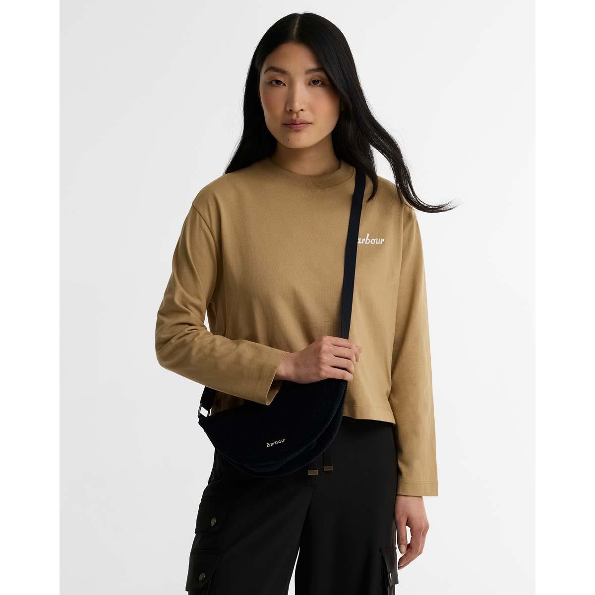 Barbour Womens Mini Mia Cord Sling Bag