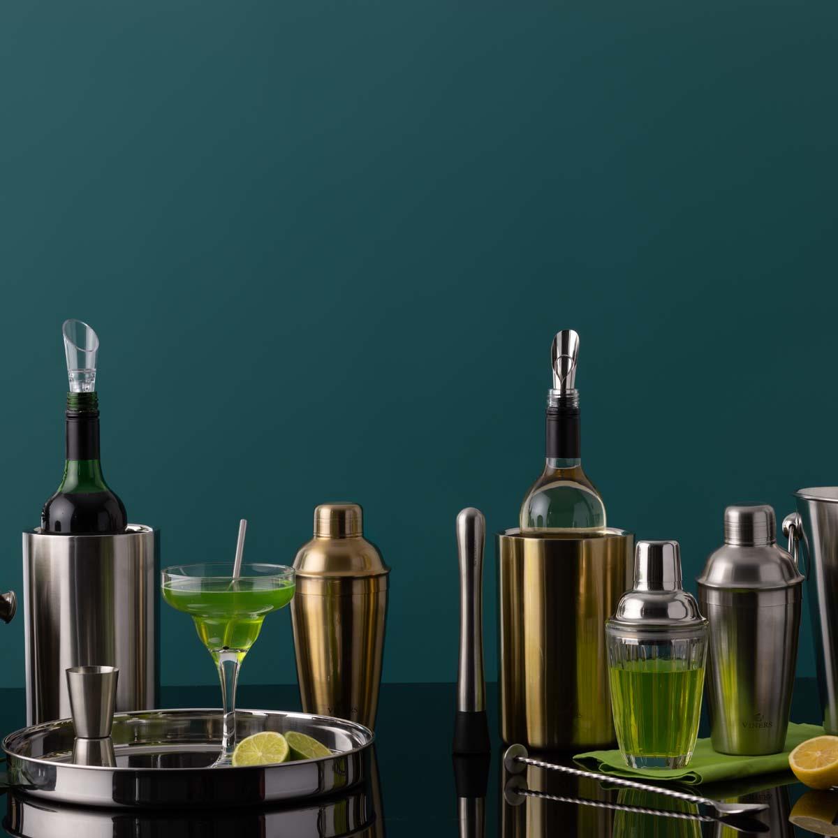 Viners Barware 1.3L Gold Double Wall Wine Cooler