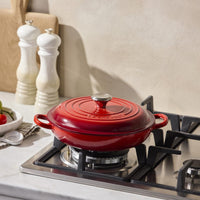 Le Creuset 22cm Cast Iron Shallow Casserole Dish