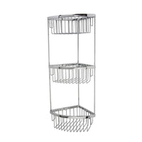 Miller Two Tier Classic Corner Basket With Hook
