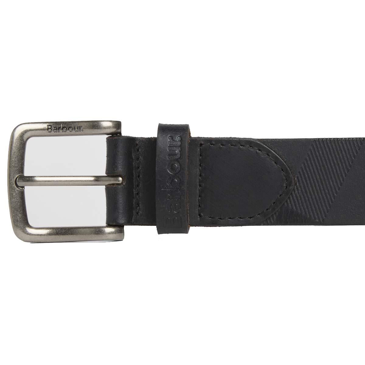 Barbour Mens Irvine Leather Belt