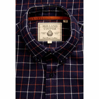 Holland Cooper Mens Classic Fit Brushed Cotton Shirt