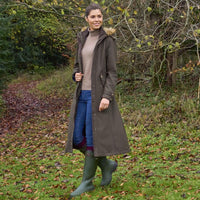 Alan Paine Womens Dunswell Long Waterproof Coat