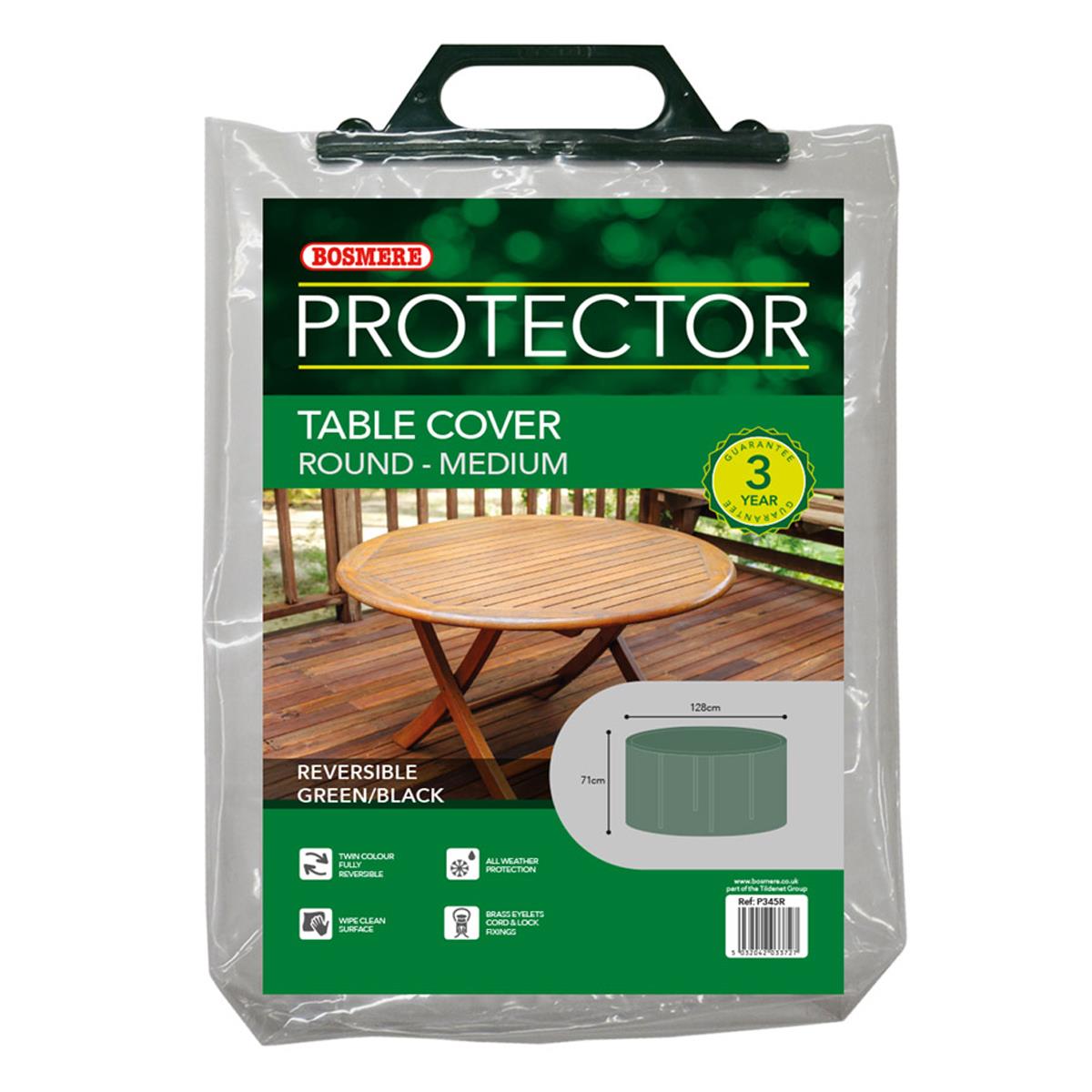 Bosmere Protector Round Table Cover 4/6 Seater P345