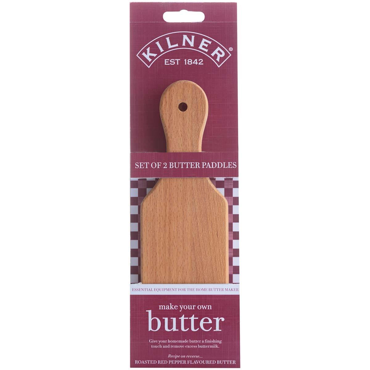 Kilner Set Of 2 Butter Paddles