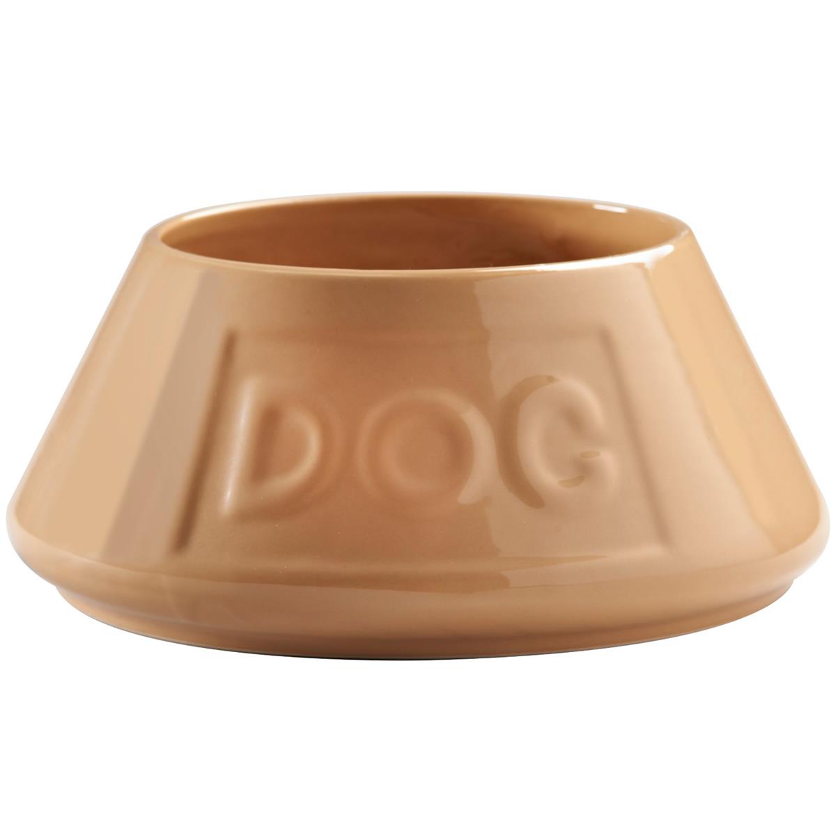 Mason Cash Cane Non Tip Lettered Dog Bowl 21cm