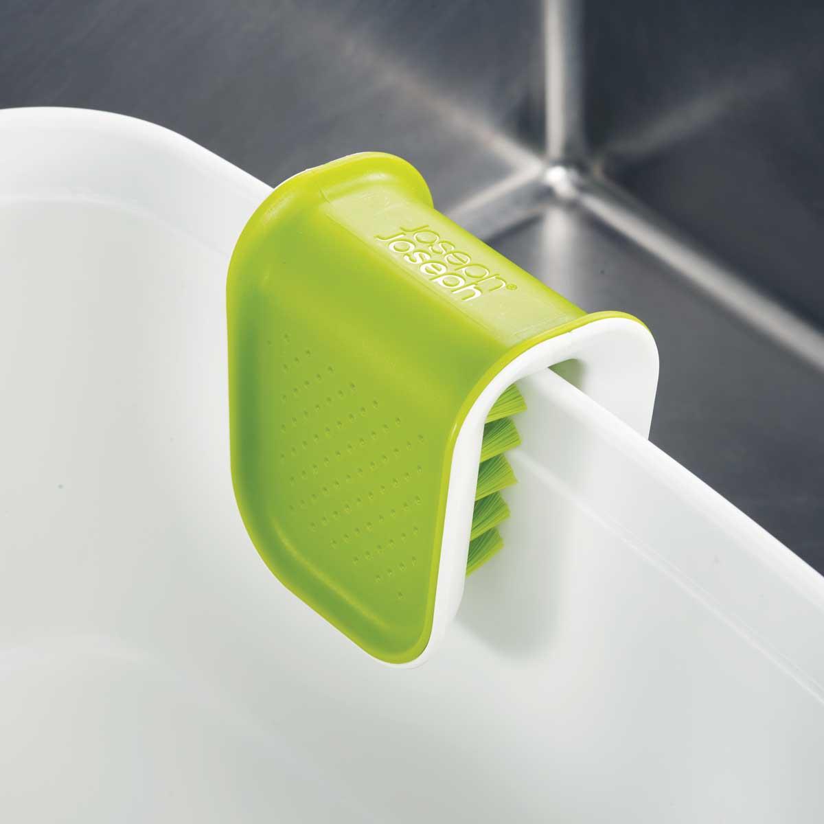 Green Joseph Joseph BladeBrush Knife Cleaner storage