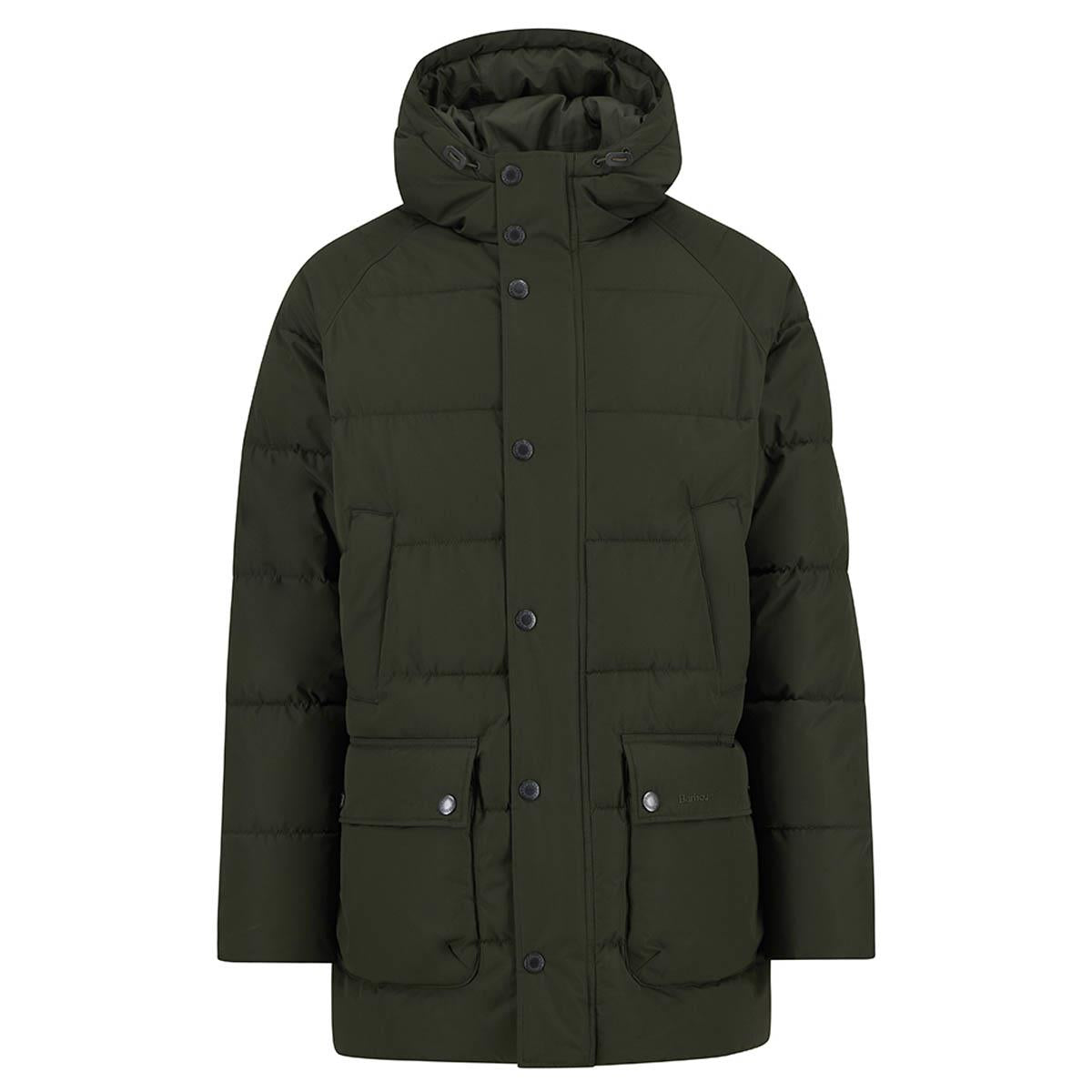 Barbour Mens Hooded Bedale Puffer Jacket